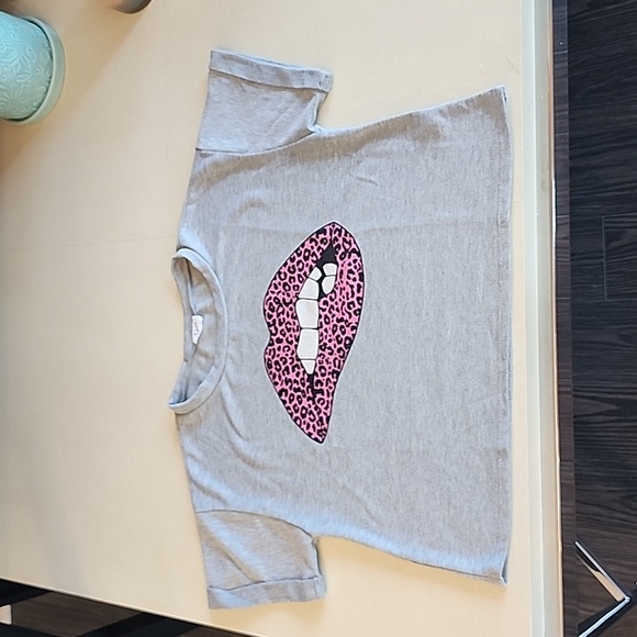 Top with Lip Gray Size S - Picture 7 of 9
